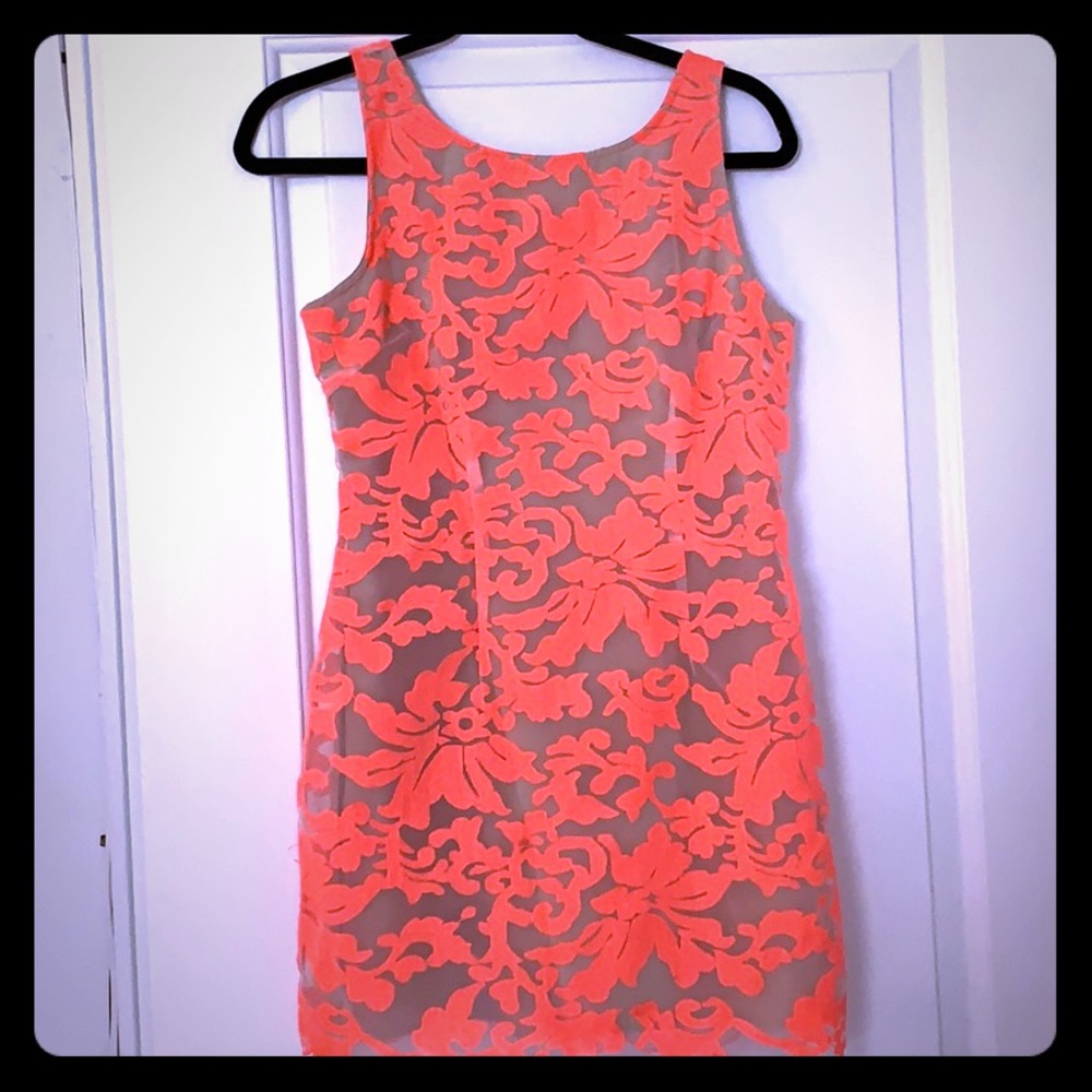 Pink and Nude Summer Dress